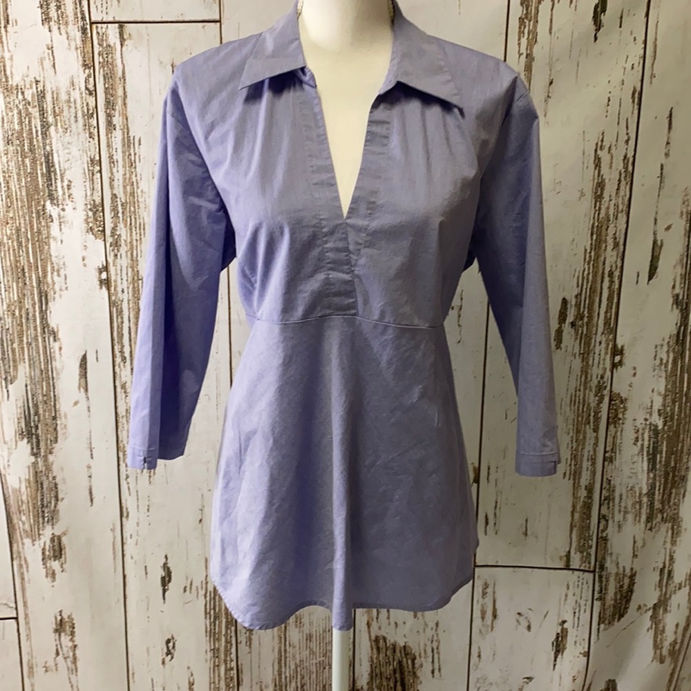 Duo Maternity 3/4 Sleeve Blouse Top